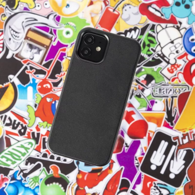 Hama Essential Line Finest Sense cover posteriore per Samsung Galaxy S20+ / S20+ 5G, similpelle, nero