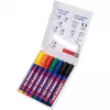 Pennarello indelebile Edding set flipchart colorato assortito 7 pezzi