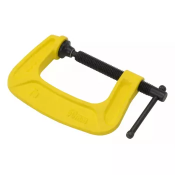 Morsetto a C Stanley Maxsteel 0-83-033 apertura 7,5 cm nero giallo