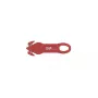 Wedo Taglia pellicola rosso Wedo 44 mm larghezza 132 mm lunghezza 4 mm spessore