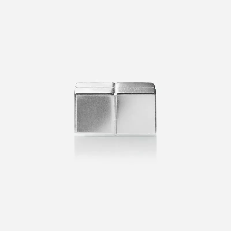 Magnete per bricolage quadrato Sigel BA705 neodimio argento 20x20x10mm
