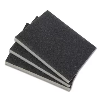 Spugna abrasiva KWB 089010 grana fine carburo di silicio 3 pz.