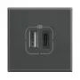 Legrand HS4287C2 presa 2x USB antracite