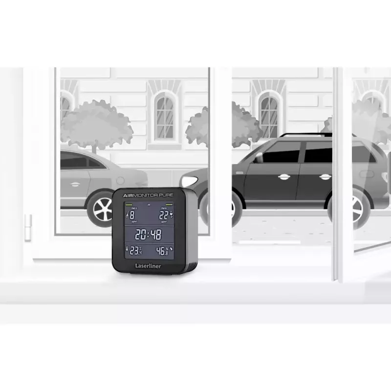 Laserliner AirMonitor PURE nero intervallo di temperatura da -9,9 a 50 °C