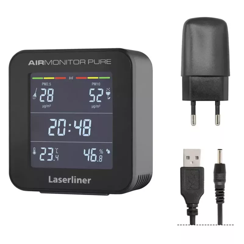 Laserliner AirMonitor PURE nero intervallo di temperatura da -9,9 a 50 °C