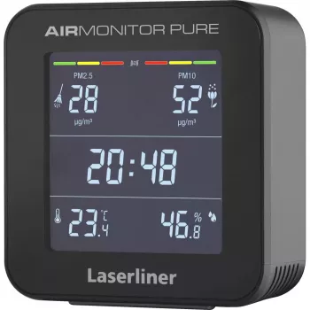 Laserliner AirMonitor PURE nero intervallo di temperatura da -9,9 a 50 °C