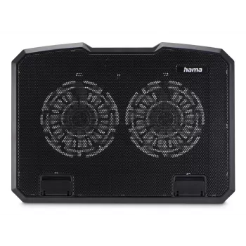 Hama nero Metal base di raffreddamento per laptop 39,6 cm (15,6