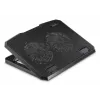 Hama nero Metal base di raffreddamento per laptop 39,6 cm (15,6 inch)