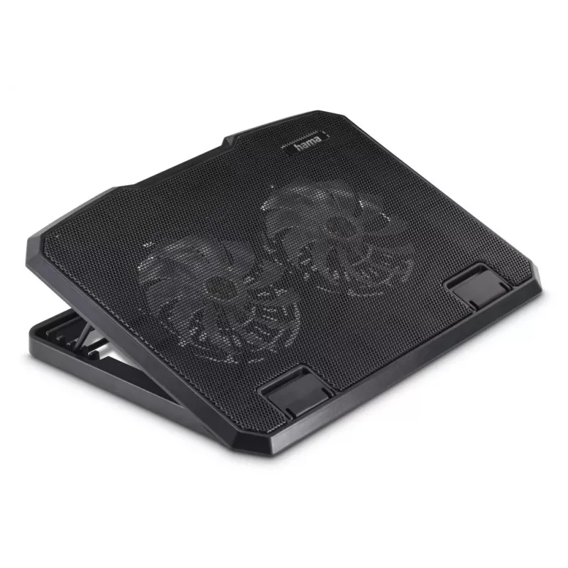 Hama nero Metal base di raffreddamento per laptop 39,6 cm (15,6 inch)