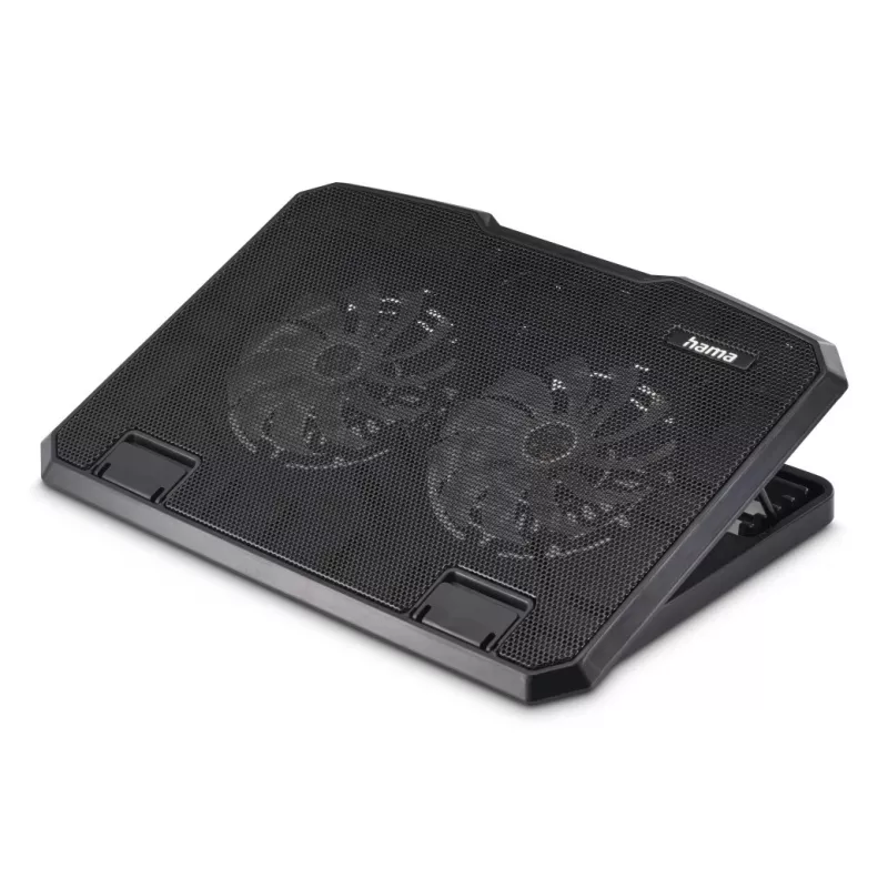 Hama nero Metal base di raffreddamento per laptop 39,6 cm (15,6 inch)