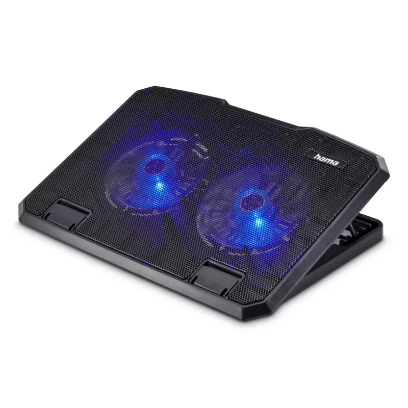 Hama nero Metal base di raffreddamento per laptop 39,6 cm (15,6 inch)