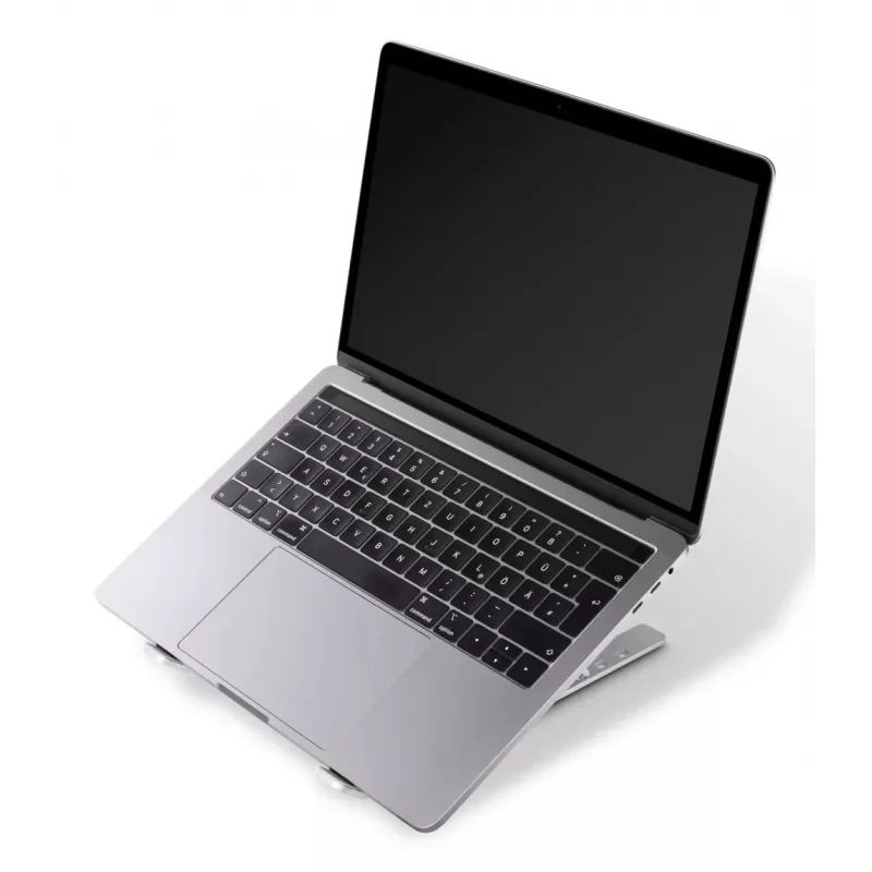 Hama supporto per laptop in alluminio argento 39,6 cm (15,6