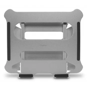 Hama supporto per laptop in alluminio argento 39,6 cm (15,6