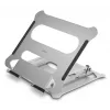 Hama supporto per laptop in alluminio argento 39,6 cm (15,6