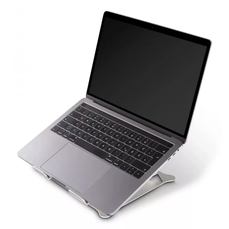 Hama supporto per laptop in alluminio argento 39,6 cm (15,6