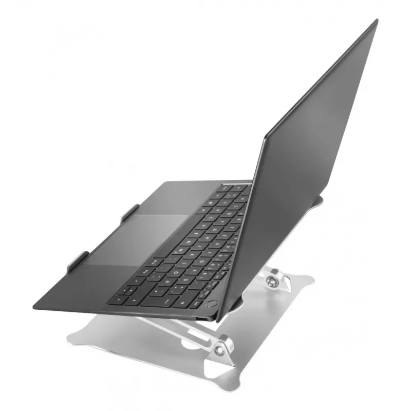Hama supporto per laptop in alluminio argento 39,6 cm (15,6