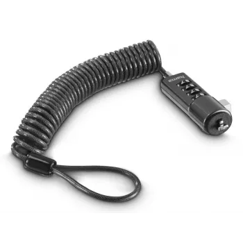 Hama cavo di sicurezza portatile antracite 2 m