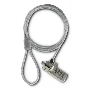 Hama cavo di sicurezza leggero argento 1,8 m