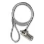 Hama Light lucchetto per laptop, combinazione a 4 cifre, acciaio al carbonio, argento