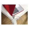 Hama Light lucchetto per laptop, combinazione a 4 cifre, acciaio al carbonio, argento