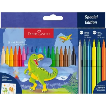 Pennarello Faber-Castell 554222 multicolore 24 pezzi