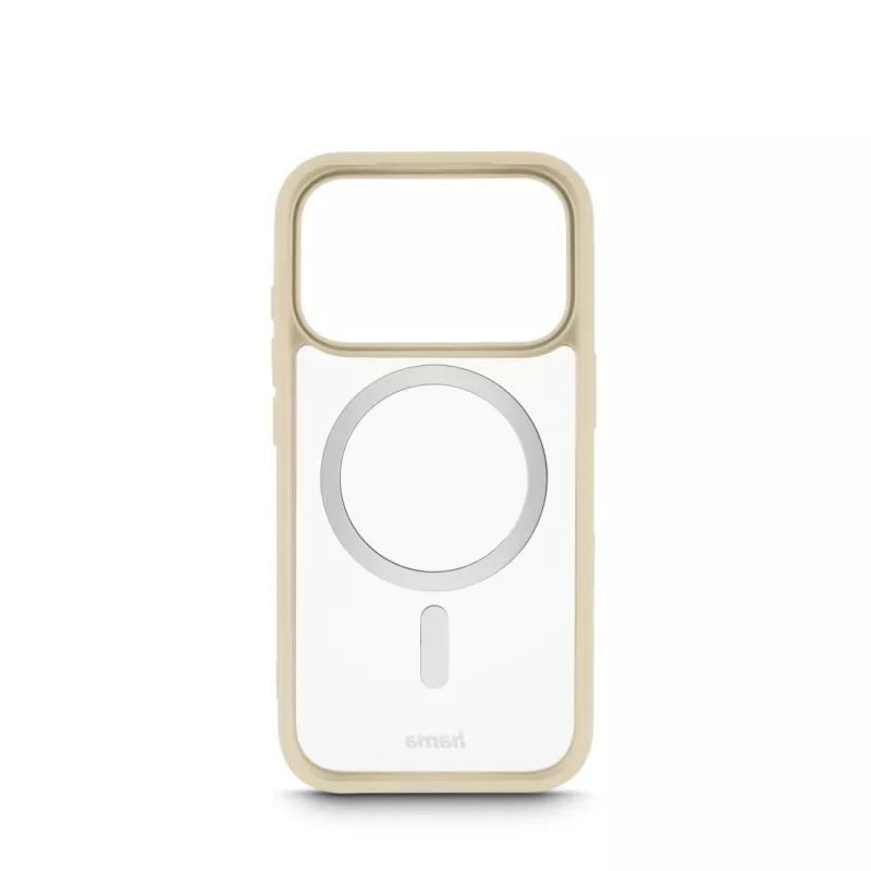 Custodia per cellulare Hama Frame Protect 16 cm (6,3 inch) cover beige, trasparente
