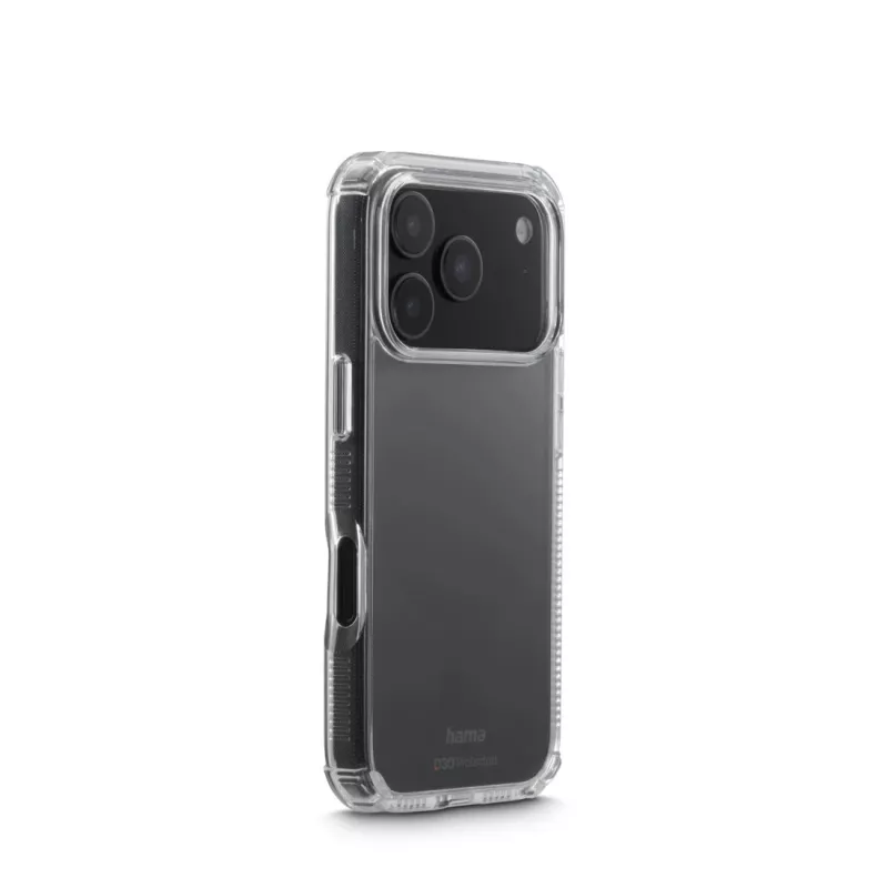Hama Extreme Protect 00232395 custodia per telefono Apple iPhone 17 Pro, trasparente