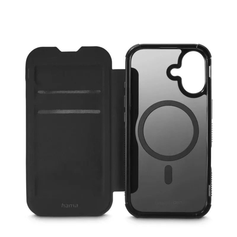 Hama Extreme Protect 00232380 custodia a libro magnetica per Apple iPhone 17, nera