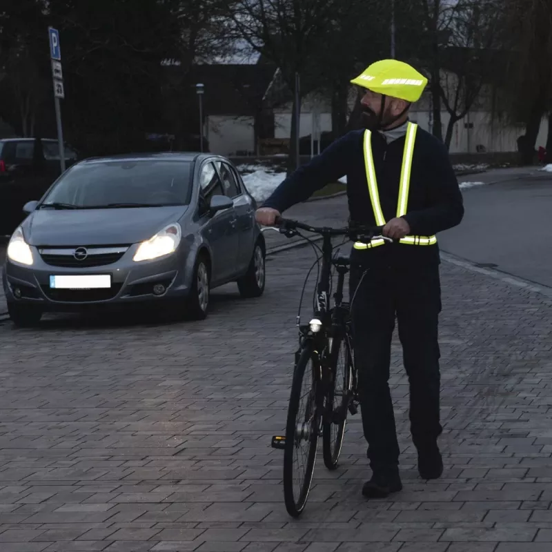 Hama 00178147 gilet di sicurezza giallo taglia unica