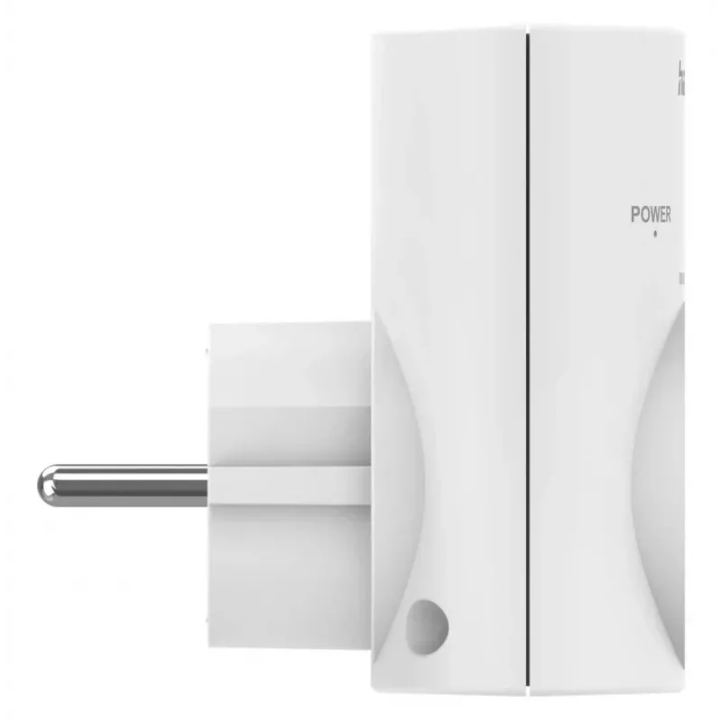 Hama 00223324 adattatore di corrente tipo F bianco