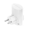 Hama 00223324 adattatore di corrente tipo F bianco