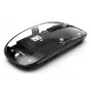 Hama WM-600 Multi-Device mouse, wireless RF + Bluetooth, piatto, 6 tasti, trasparente