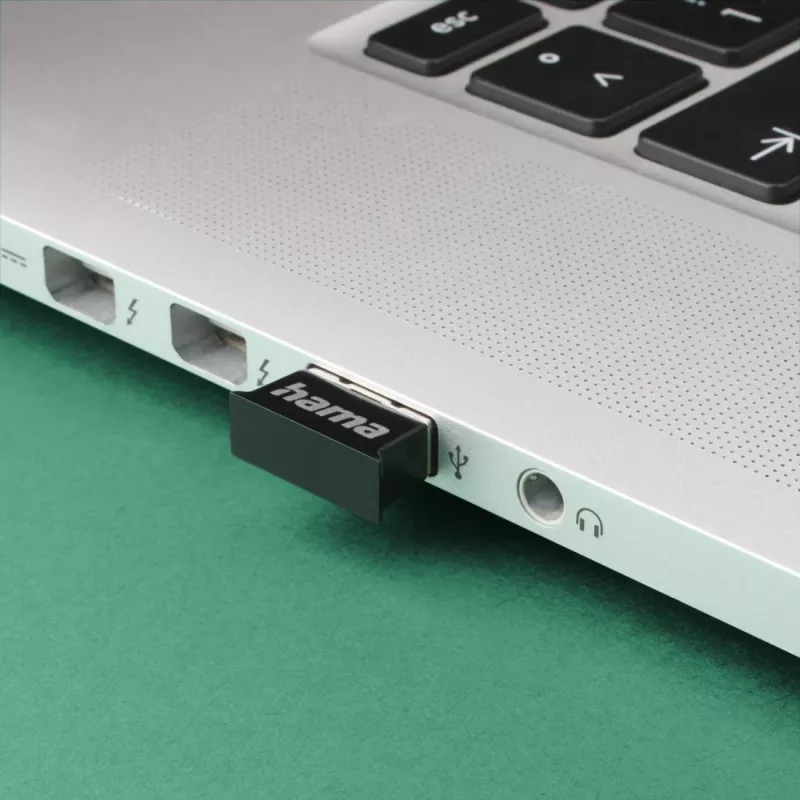 Scheda di rete Bluetooth Hama 00053314 3 Mbit/s USB con filo nero