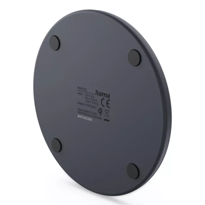 Hama 00201745 caricabatterie mobile per dispositivi smartphone USB ricarica wireless ricarica rapida uso interno