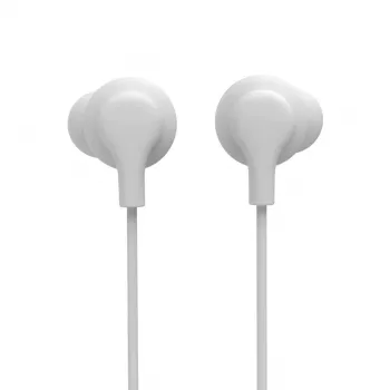 Hama Popply cuffie con filo in-ear chiamate/musica bianco