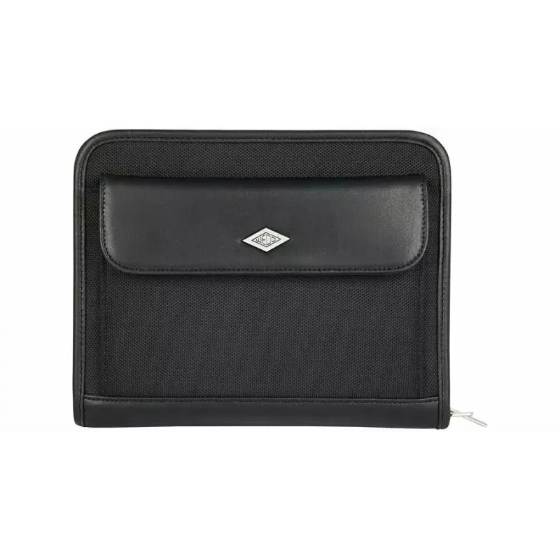 Raccoglitore in pelle e nylon nero A5 WEDO 585101