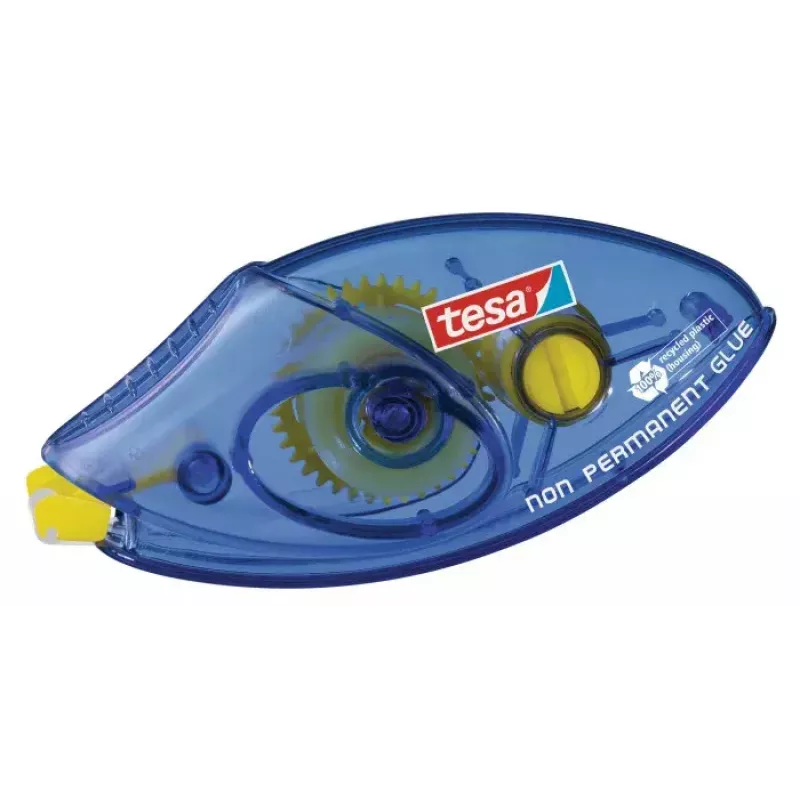 tesa 59190 rullo adesivo usa e getta, rimovibile, 8,4 mm x 8,5 m
