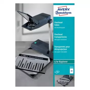Pellicola per stampa laser A4 Avery 3555