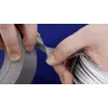 Nastro adesivo TESA 04662-00086-00 argento 50 m