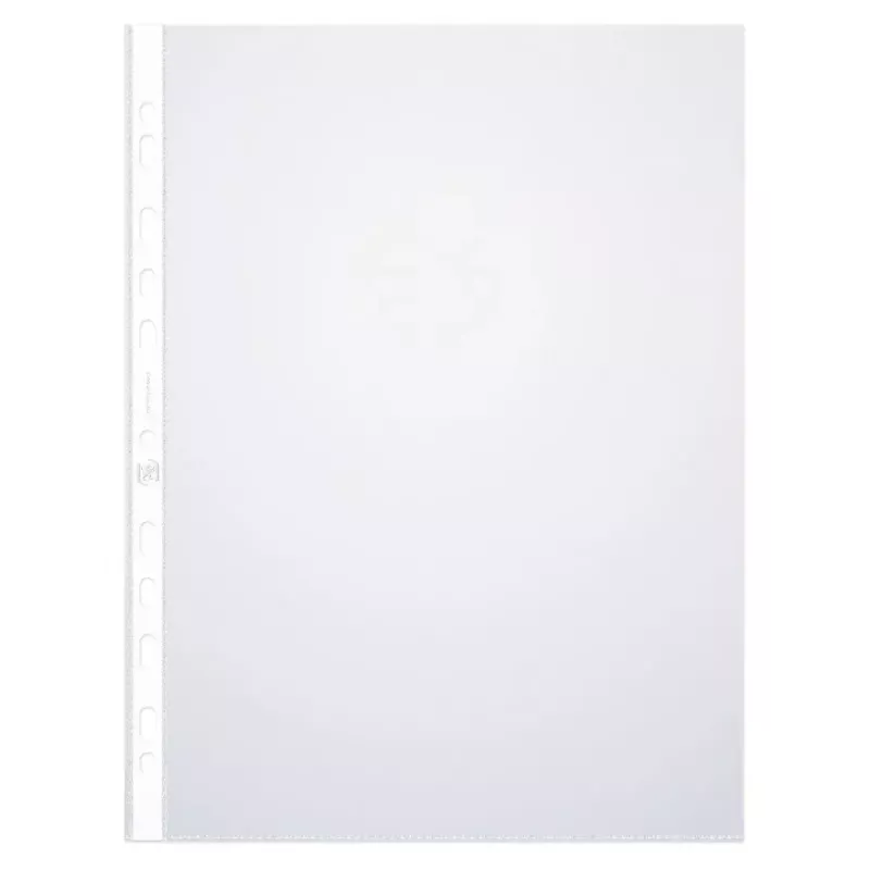 Buste trasparenti ELBA A4, PP 0,08 mm, cristallo trasparente, foratura universale (971508)
