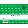 Scheda cartacea Sigel PS600 verde bianco 100 pezzi