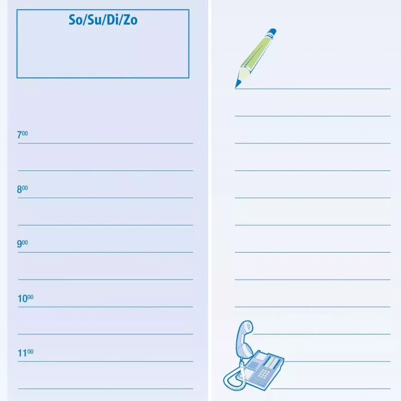Sottomano in carta Sigel HO350 multicolore