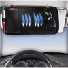 Hama custodia parasole per auto, 12 CD 12 dischi nero