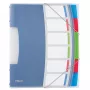 Esselte Divider Book Vivida PP 6 linguette, blu, multicolore, polivinilcloruro (PVC), A4, 266 mm, 20 mm, 320 mm