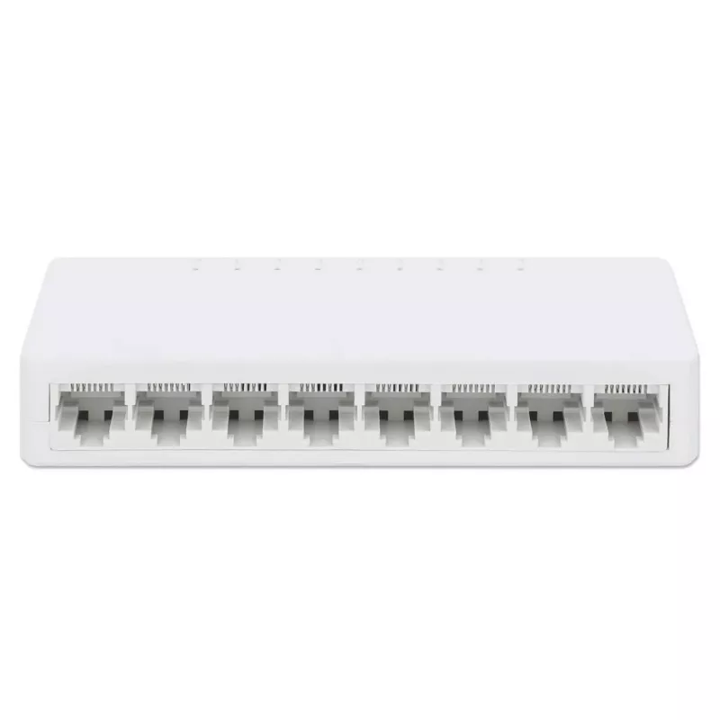 Manhattan switch Fast Ethernet 8 porte, plastica, tre anni di garanzia, box