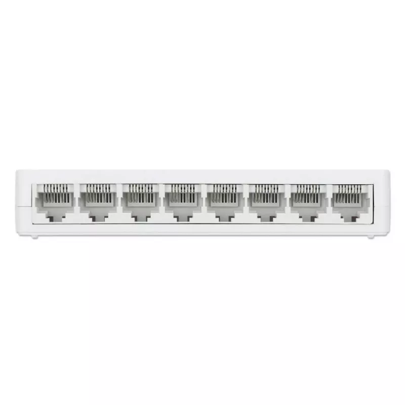 Manhattan switch Fast Ethernet 8 porte, plastica, tre anni di garanzia, box