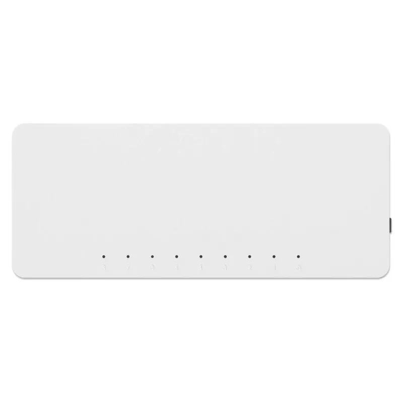 Manhattan switch Fast Ethernet 8 porte, plastica, tre anni di garanzia, box