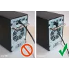 Cavo patch di rete Goobay CAT5e, 2x 90° angolare RJ-45, U/UTP, 5 m, nero