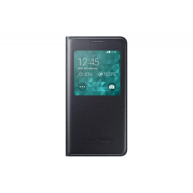 Custodia per cellulare Samsung EF-CG850B Flip Case argento