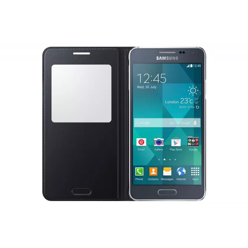 Custodia per cellulare Samsung EF-CG850B Flip Case argento
